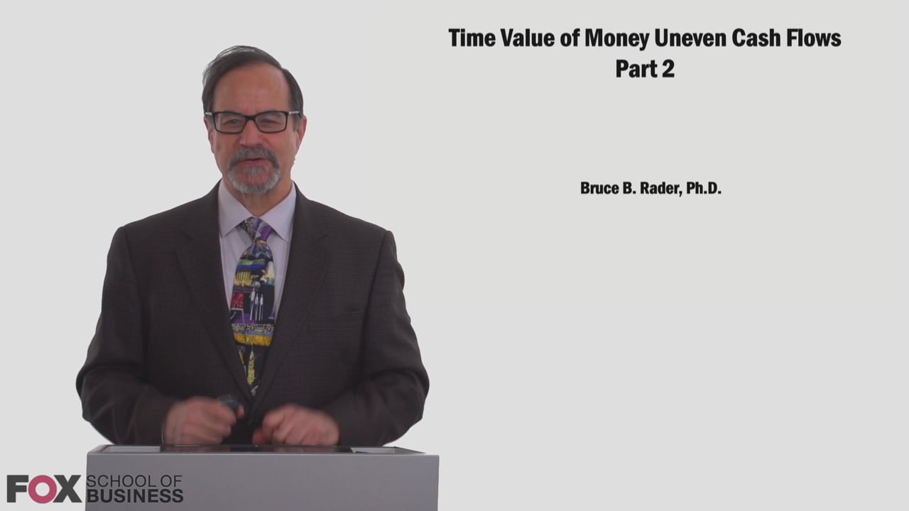 Time Value of Money Uneven Cash Flows Part 2