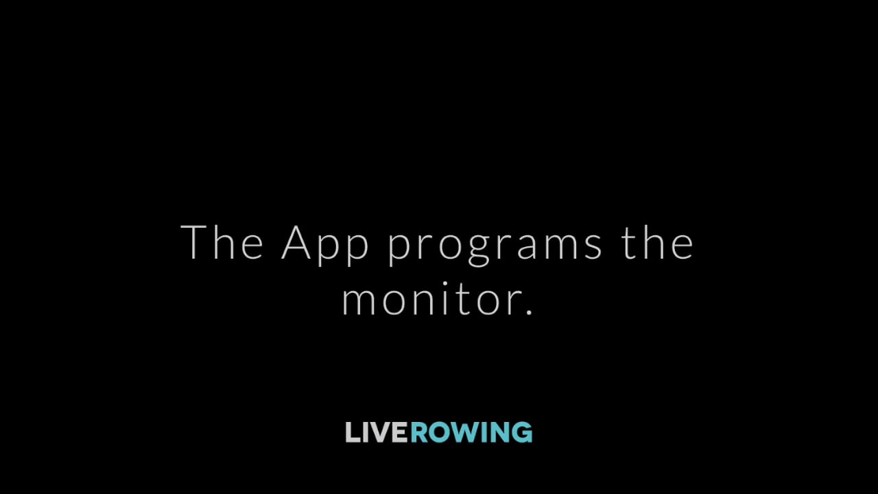 Programing the Concept2 Monitor with LiveRowing App on Vimeo