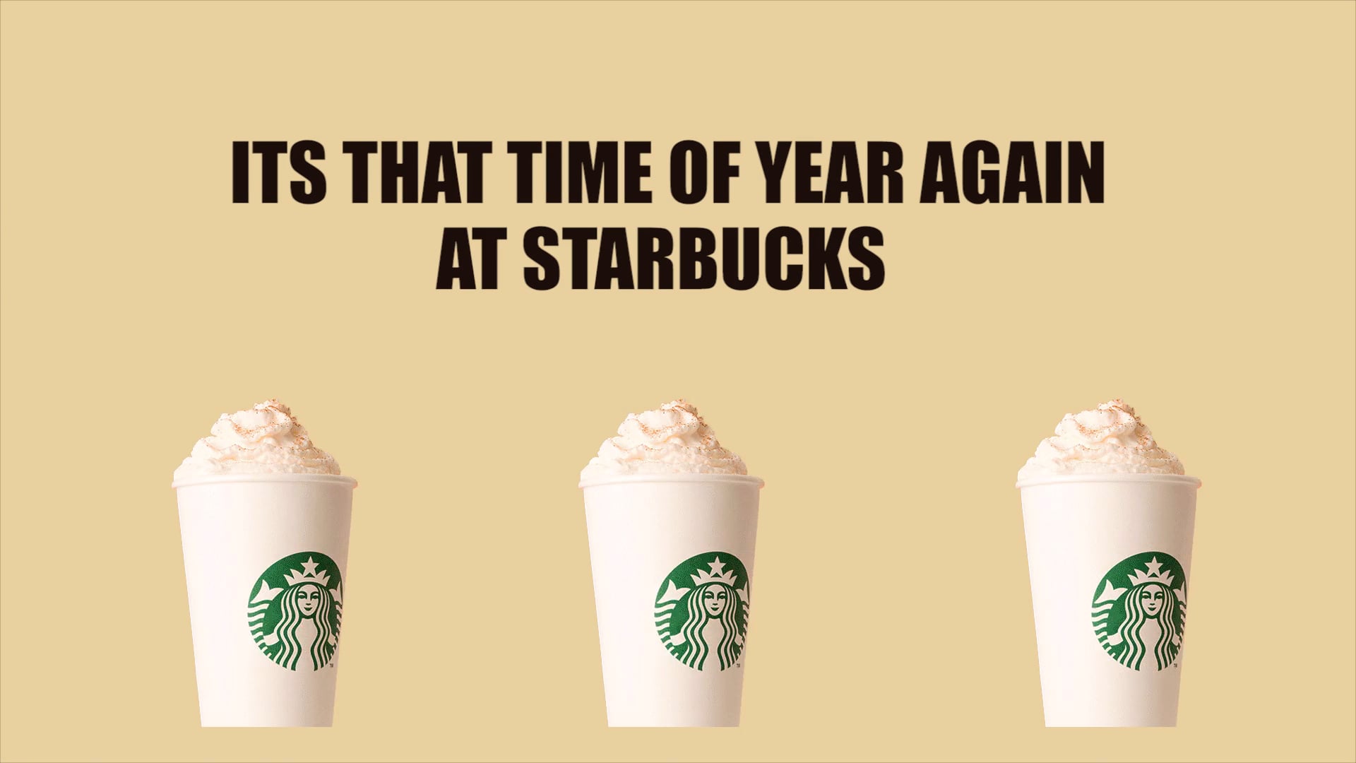 Pumpkin Spice Thunder Clap Recruitment #BetterCup Campaign