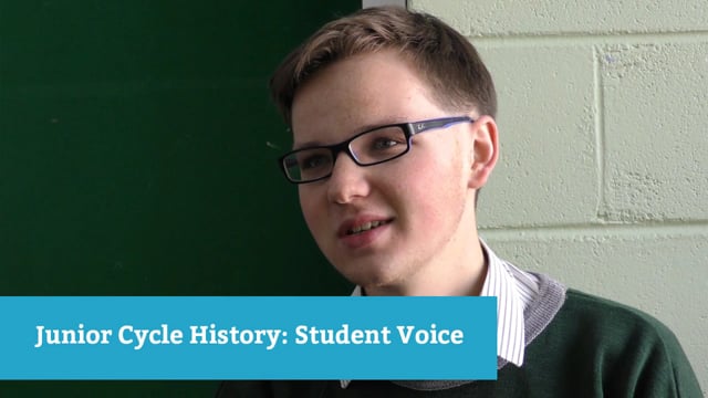 Junior Cycle History: Student Voice