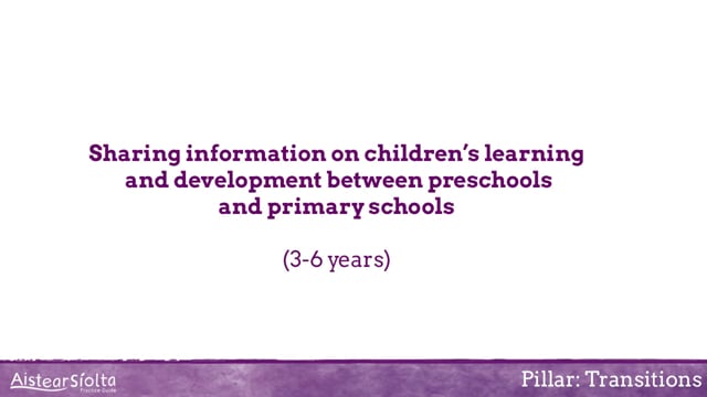 Sharing information on learning and development