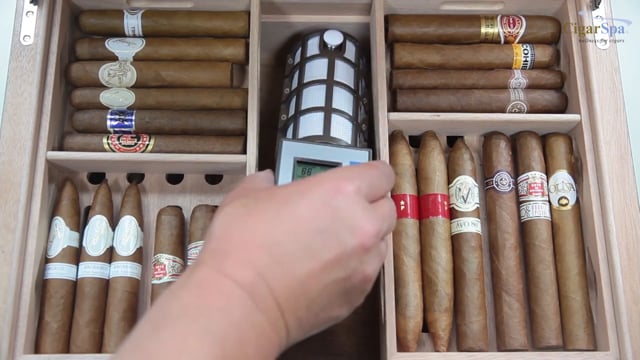Humidificateur cigare CigarMaster : 50 à 100 cigares maximum