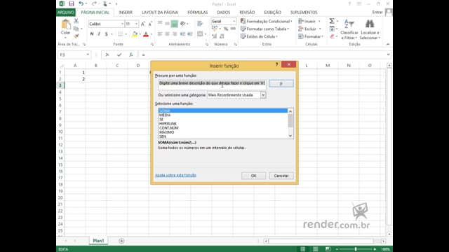 M1A2 - Introdução ao Excel para Estatística