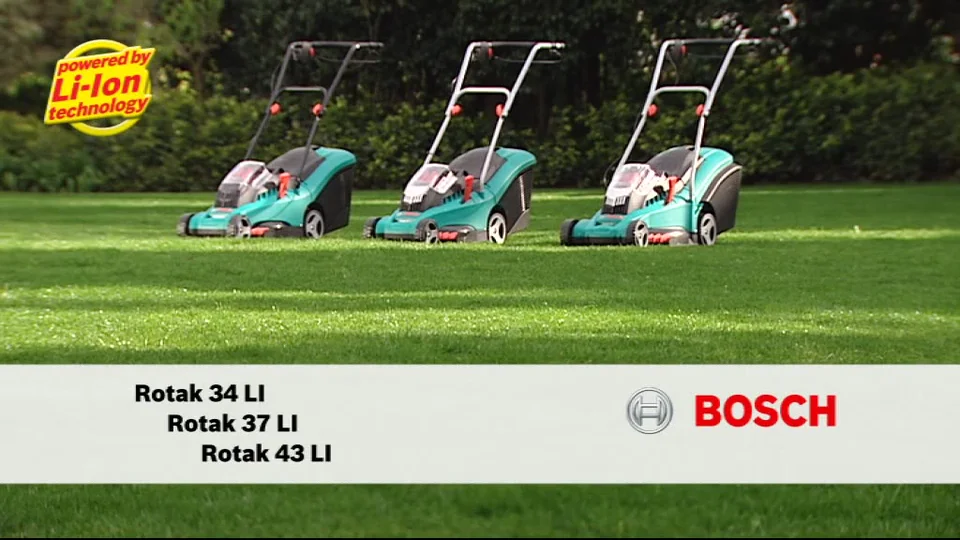 Bosch Rotak 32 Li 36V Cordless 32cm Electric Lawn Mower