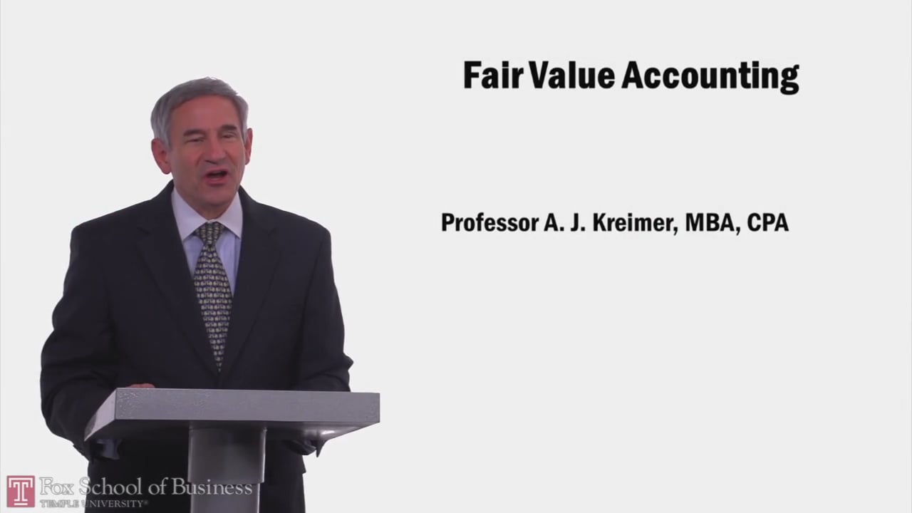 Fair Value Accounting