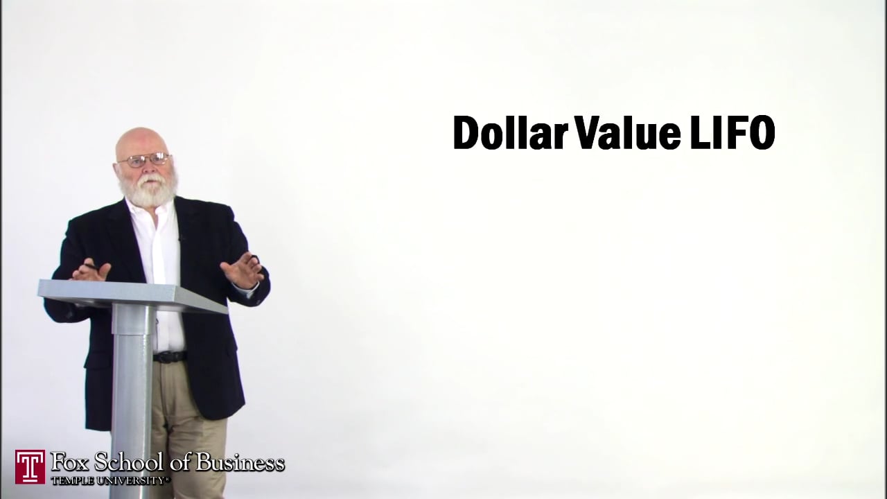 Dollar Value LIFO