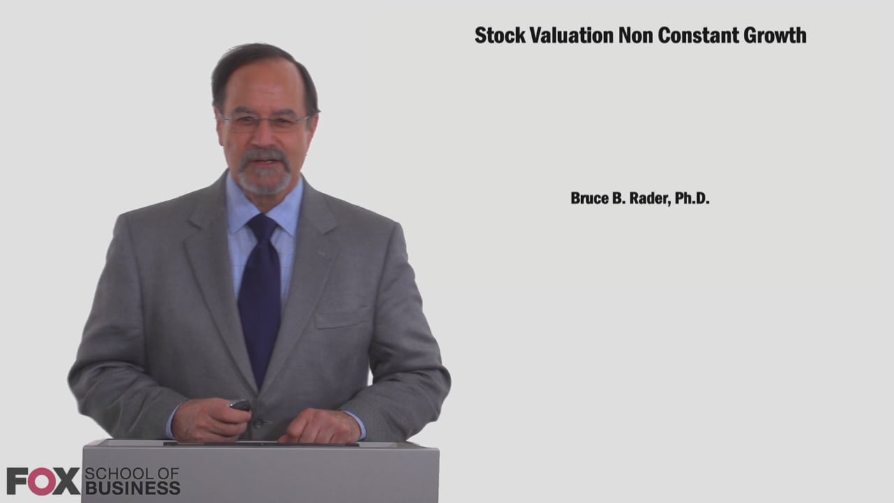 Stock Valuation Non Constant Growth