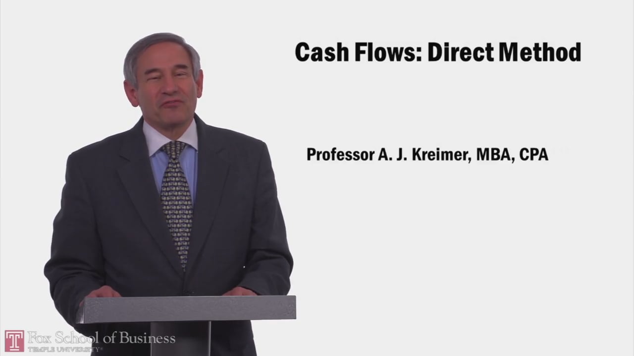 Cash Flows – Direct Method