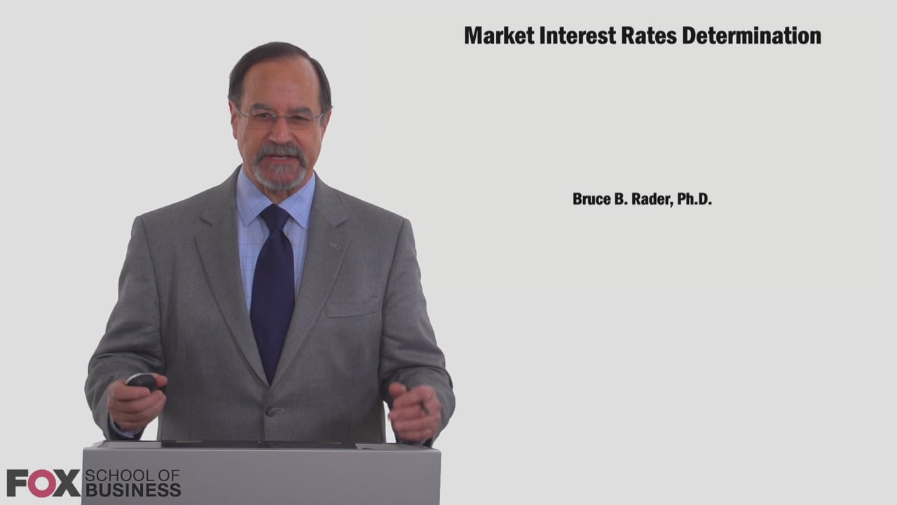 Market Interest Rates Determination