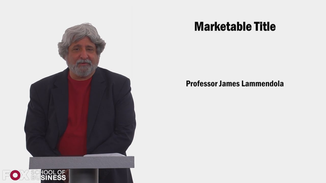Login to view Marketable Title