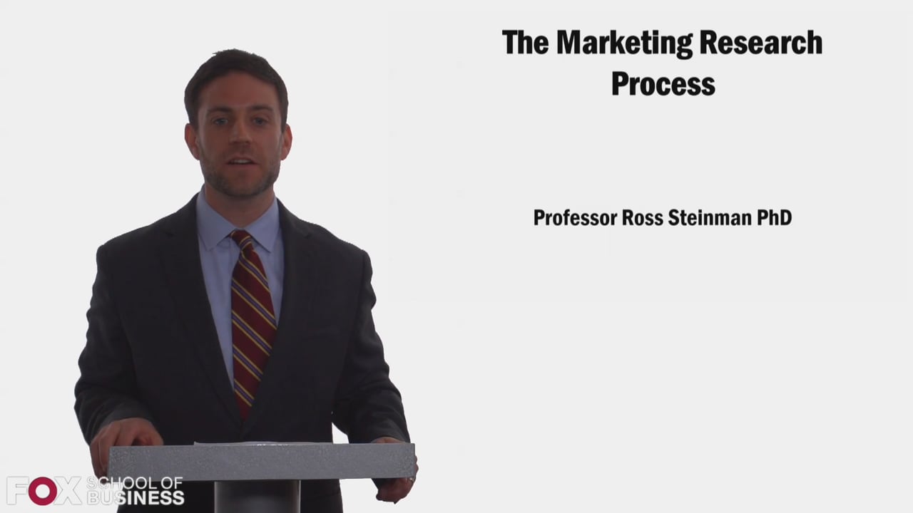 Login to view The Marketing Research Process