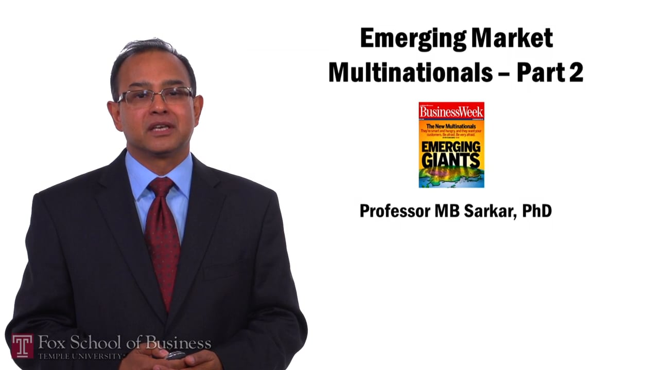 Emerging Market  Multinationals Part 2