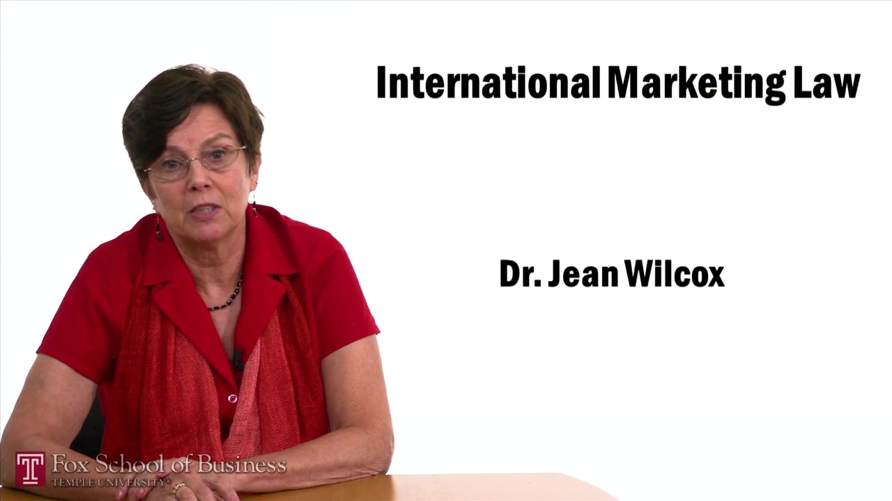 International Marketing Law