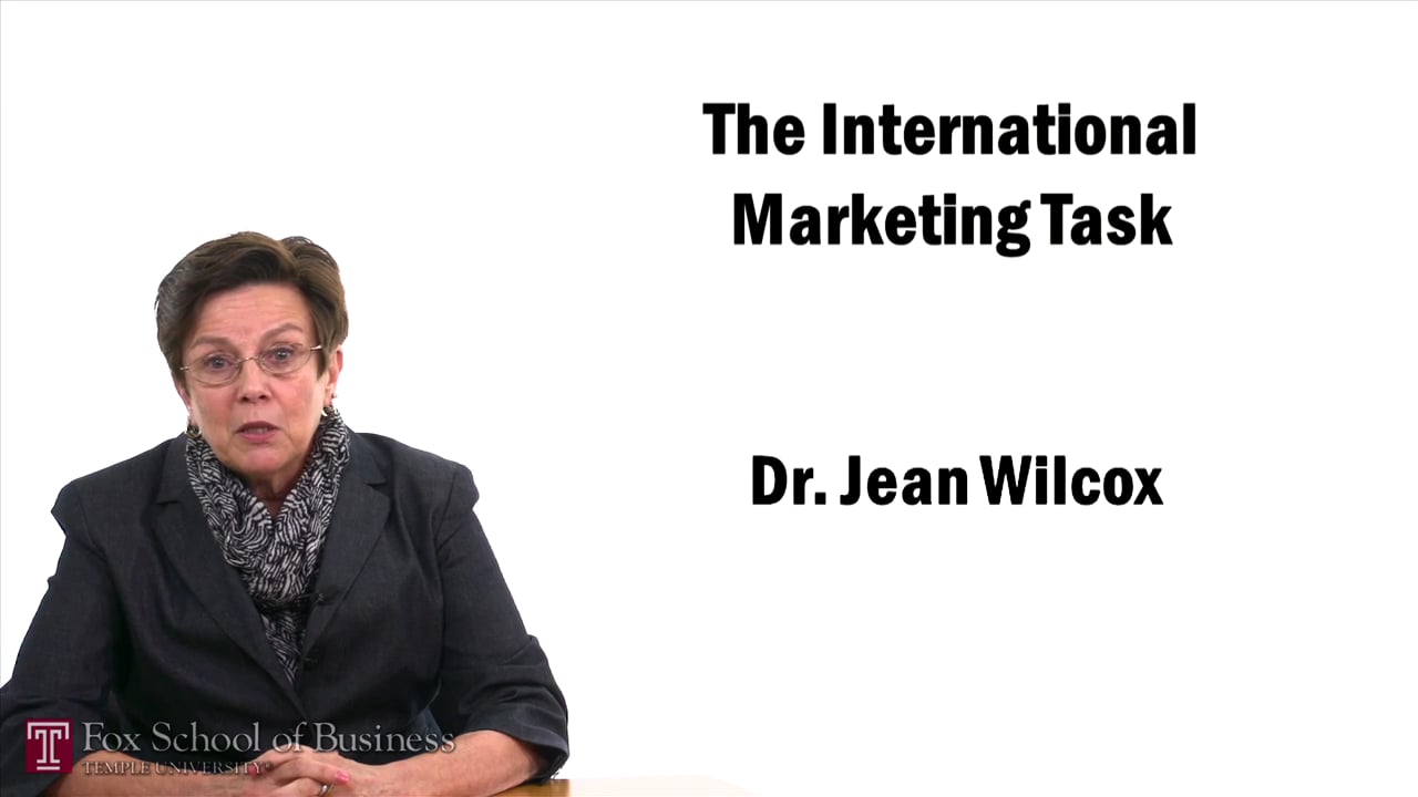 The International Marketing Task