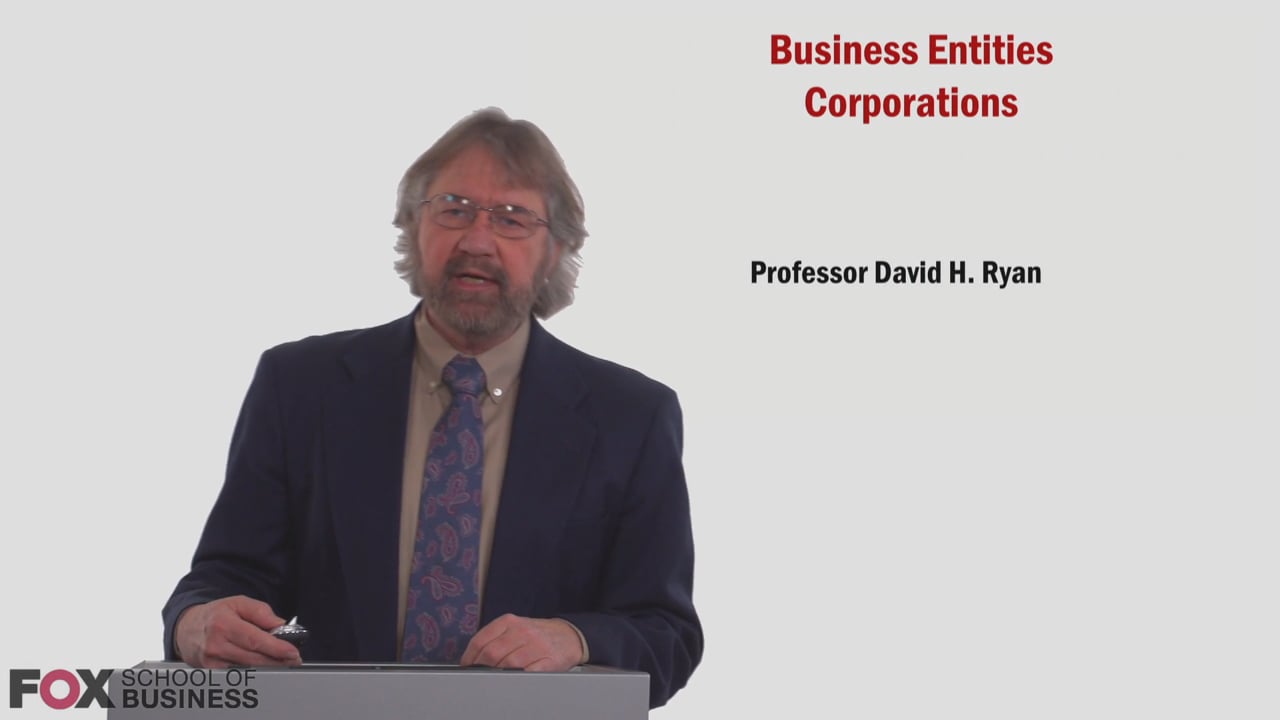 Business Entities Corporations