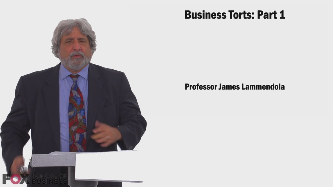 Login to view Business Torts Part 1