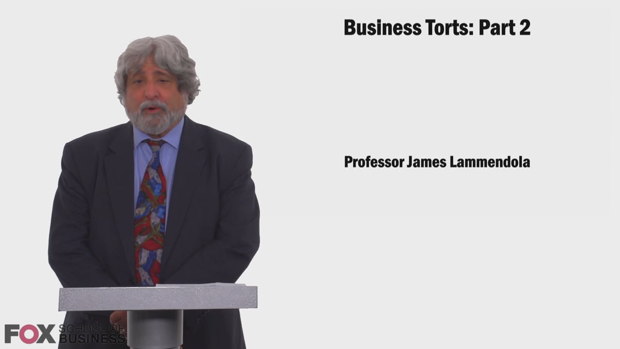 Login to view Business Torts Part 2