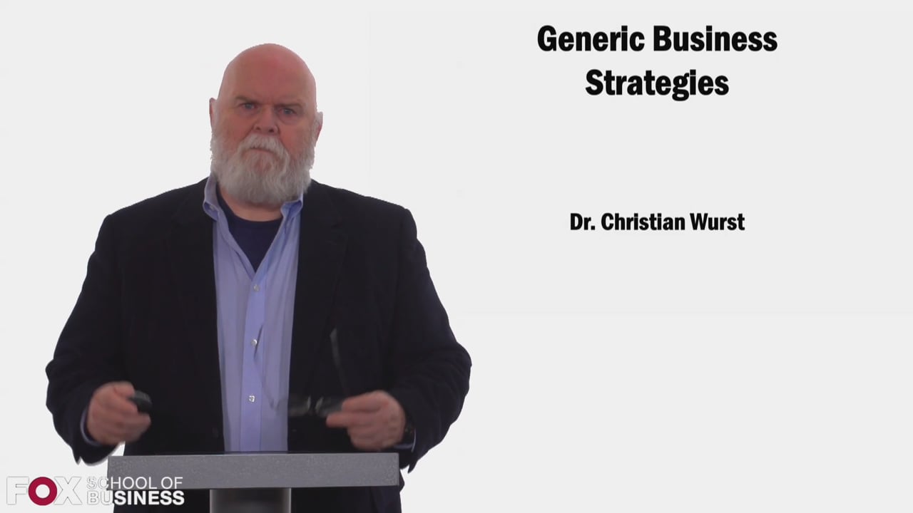 Generic Business Strategies