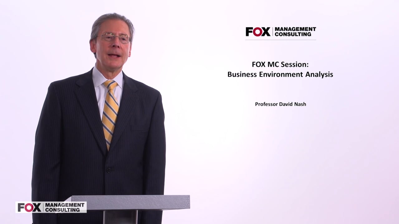 Login to view Fox MC Session: Business Environment Analysis