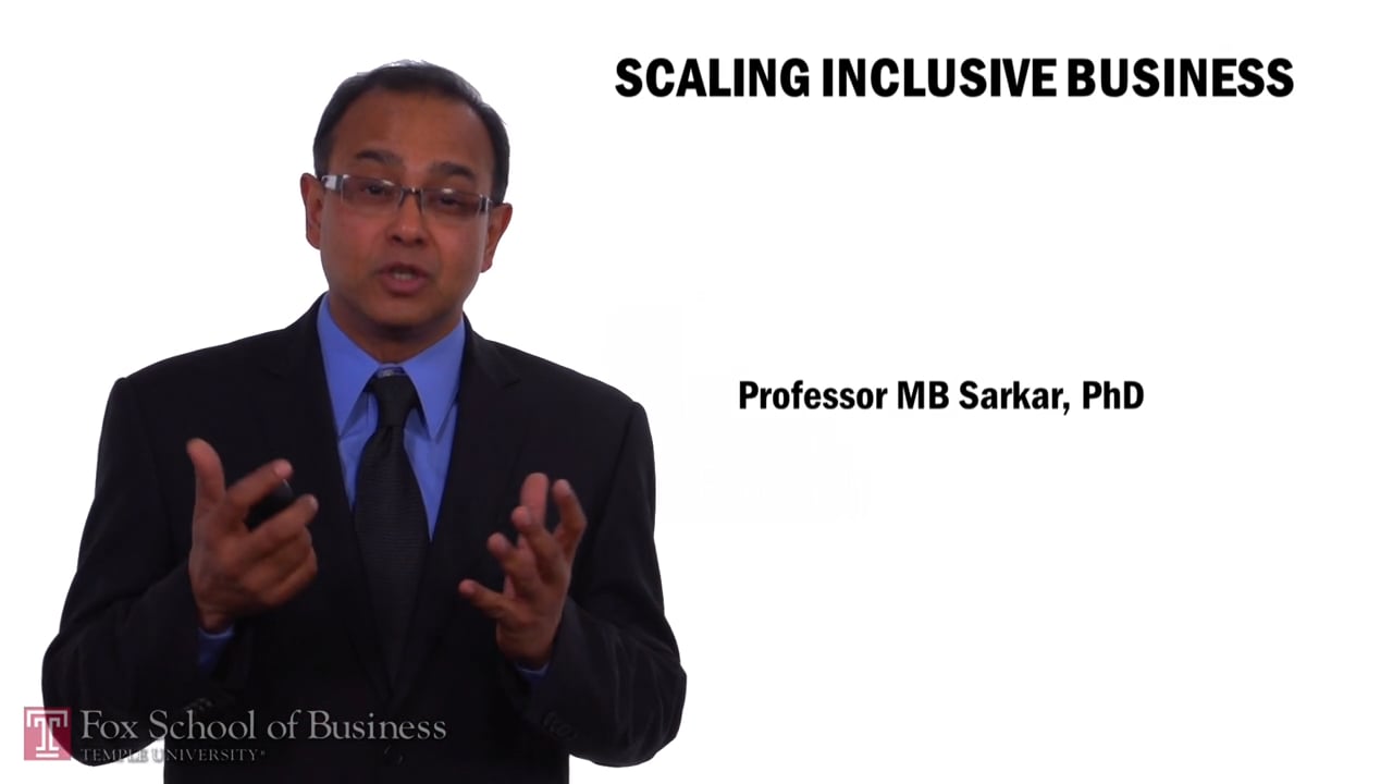 Scaling Inclusive Business