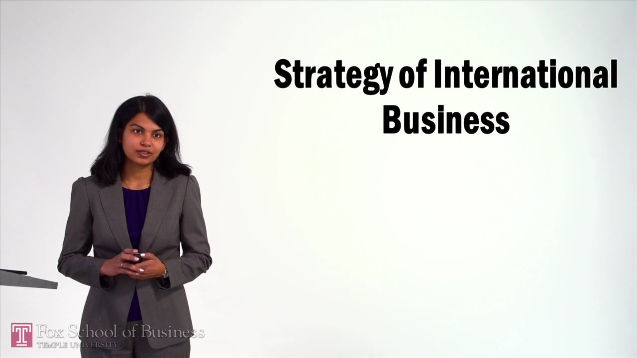 Strategy of International Business