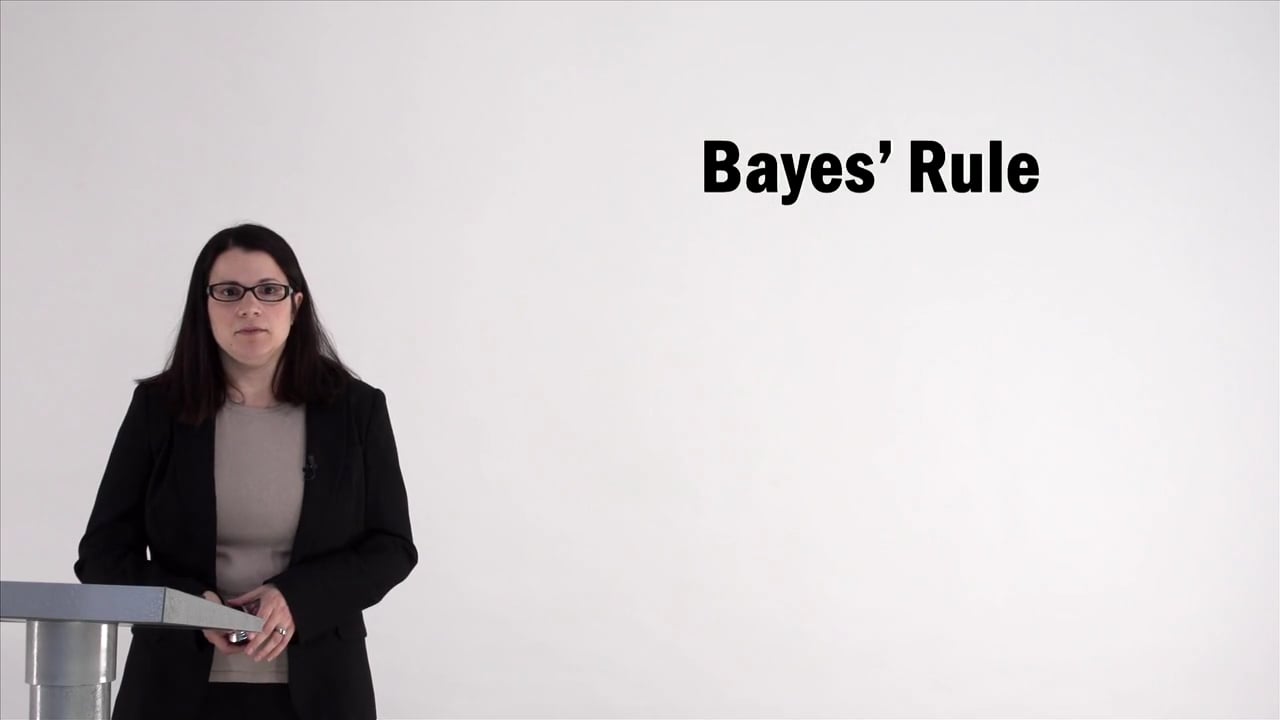 Baye’s Rule