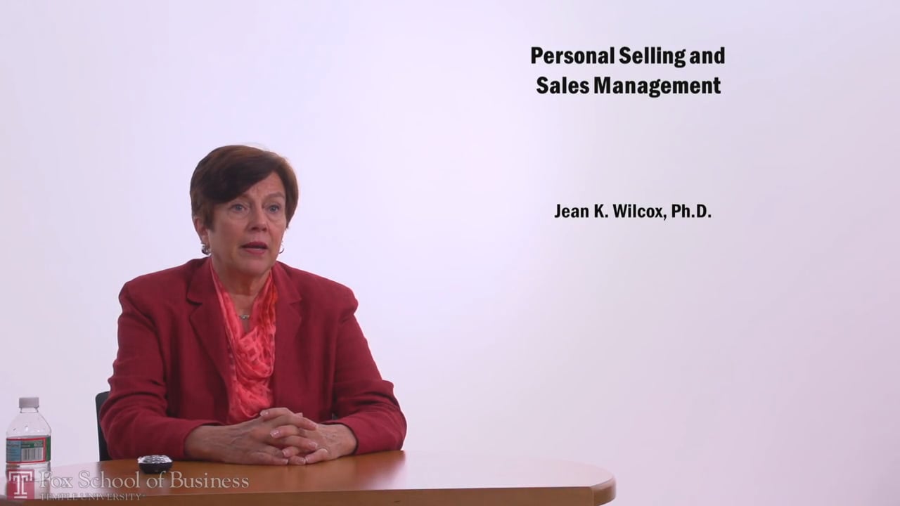58019Personal Selling and Sales Management