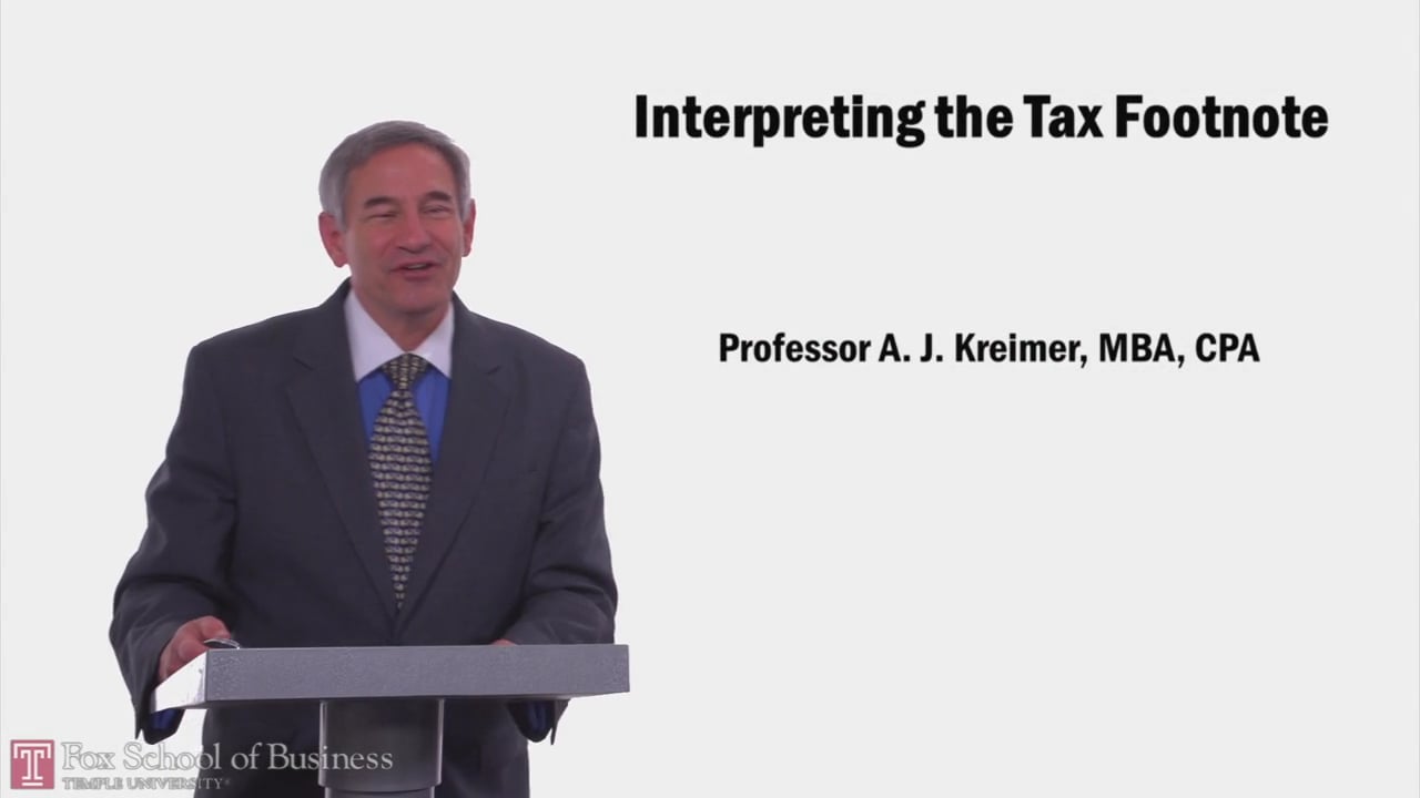 57997Interpreting the Tax Footnote
