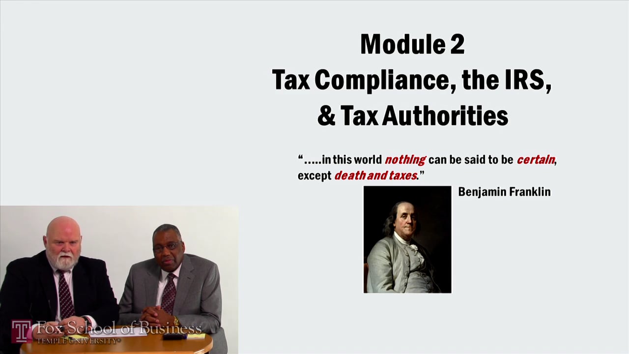 Tax Computing The IRS and Tax Authorities