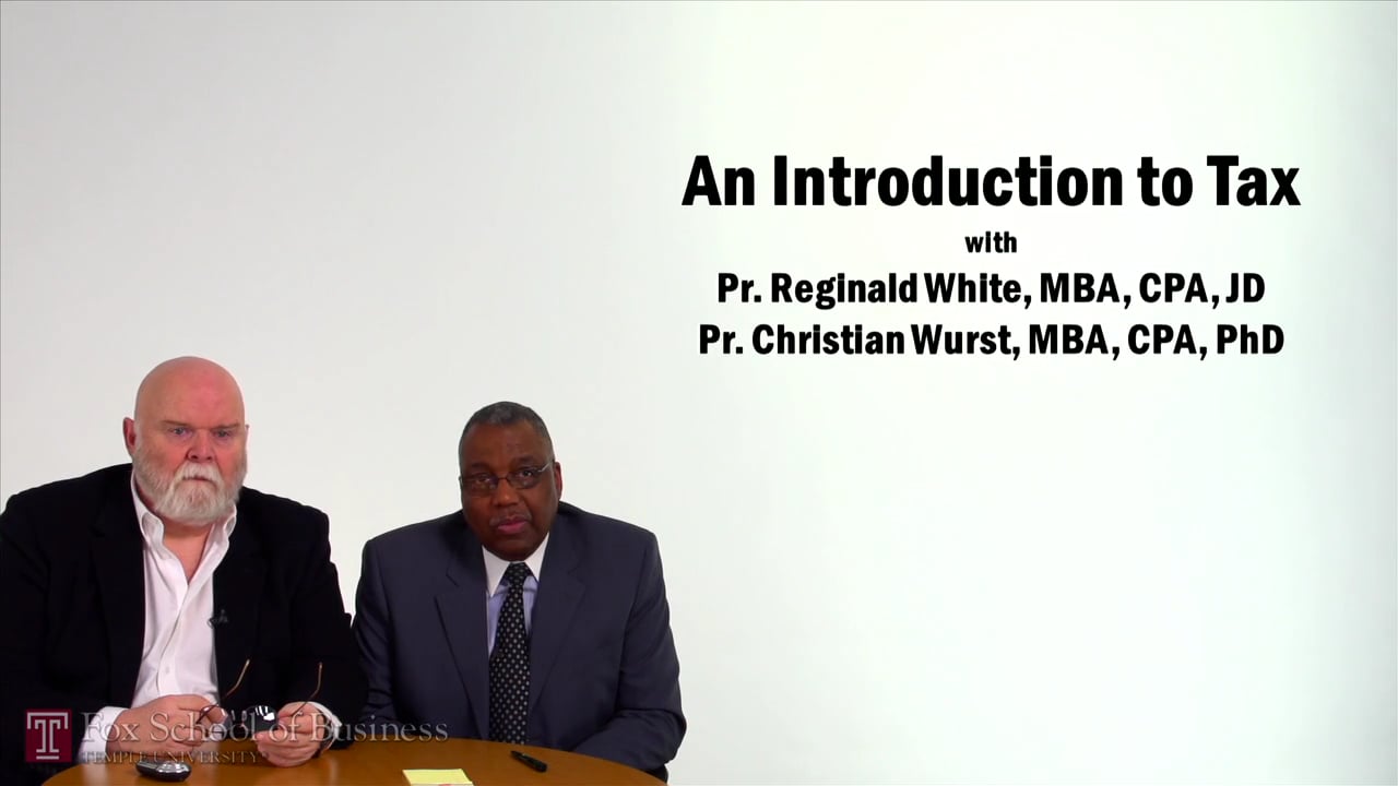 Login to view Introduction to Tax