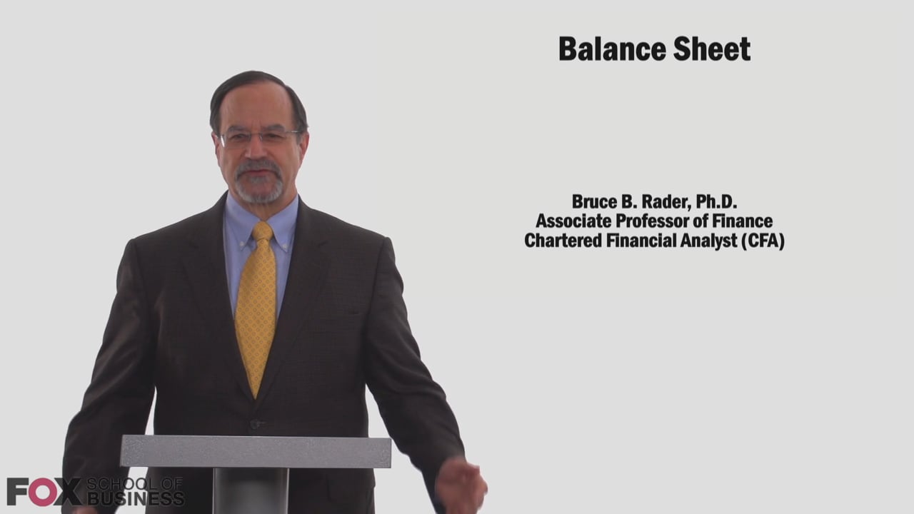 Balance Sheet