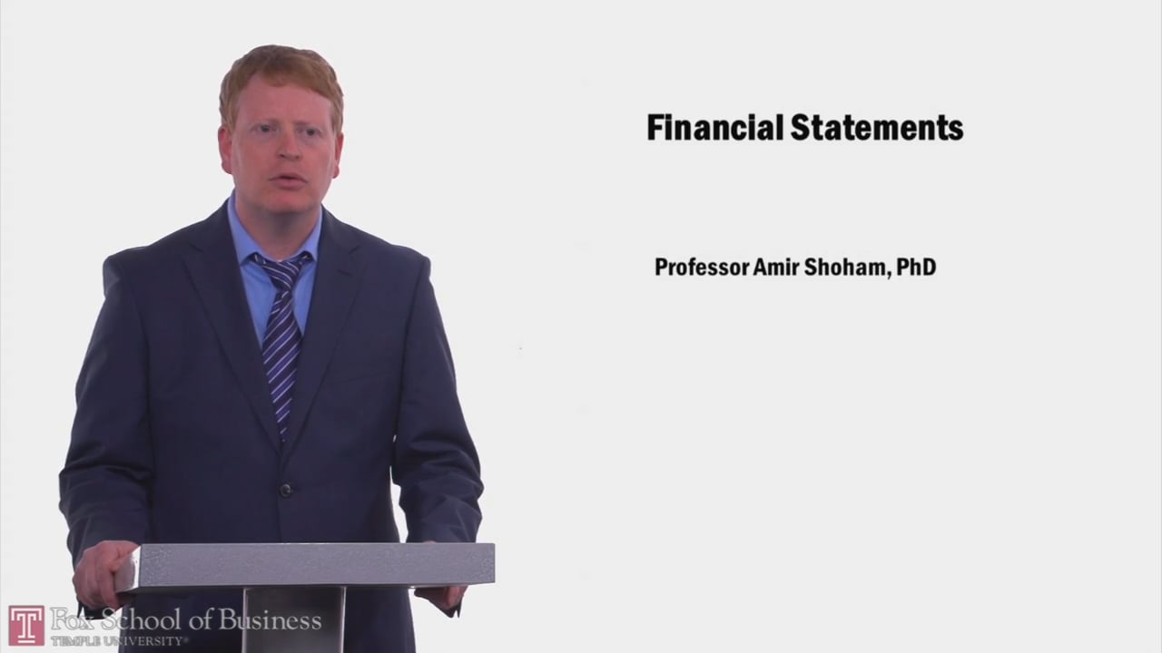 Financial Statements