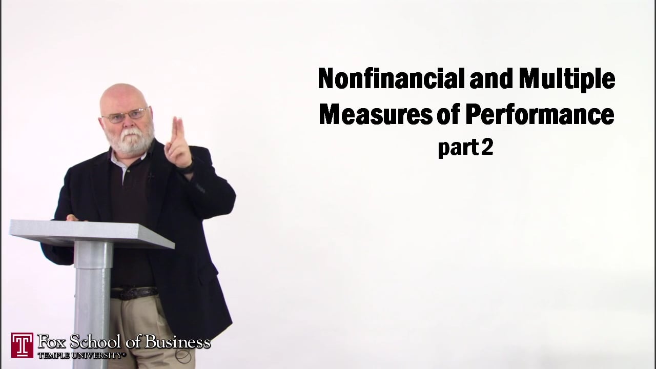 Login to view Nonfinancial and Multiple Measures of Performance II
