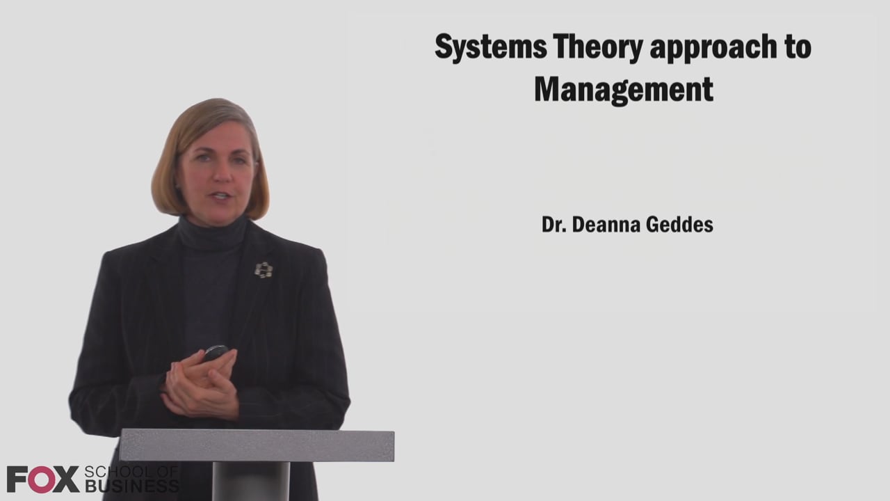 System Theory Approach to Management