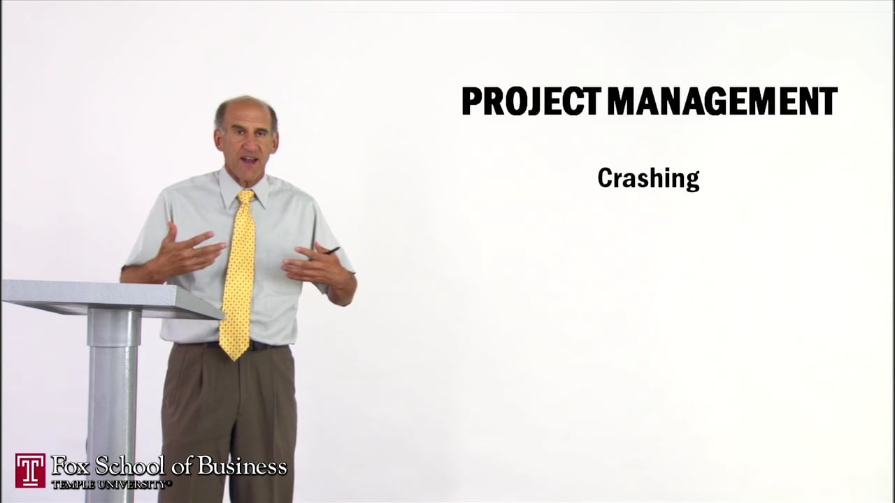 Project Management III:Crashing