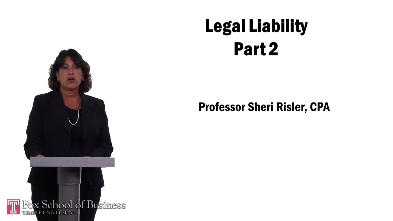 Legal Liability Pt2