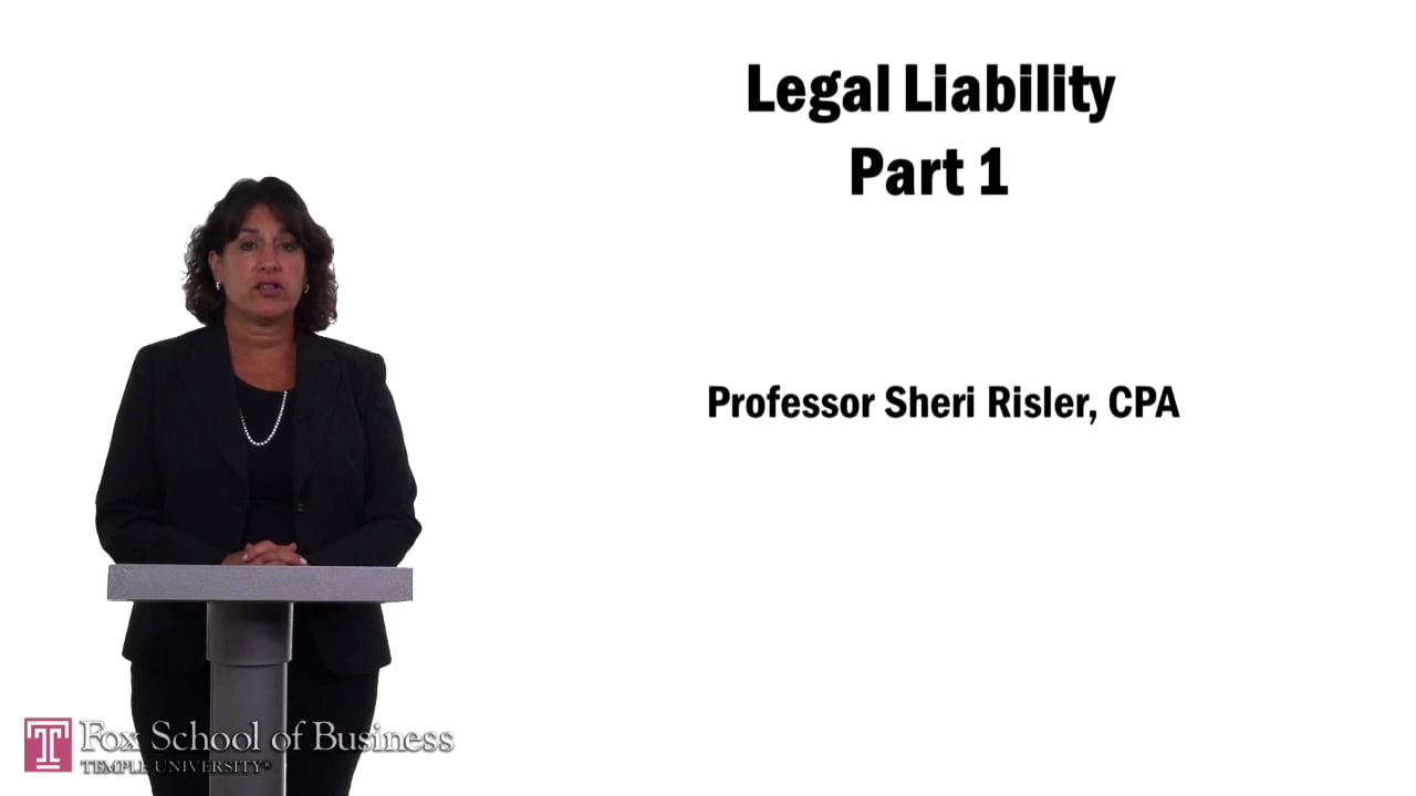 Legal Liability Pt1