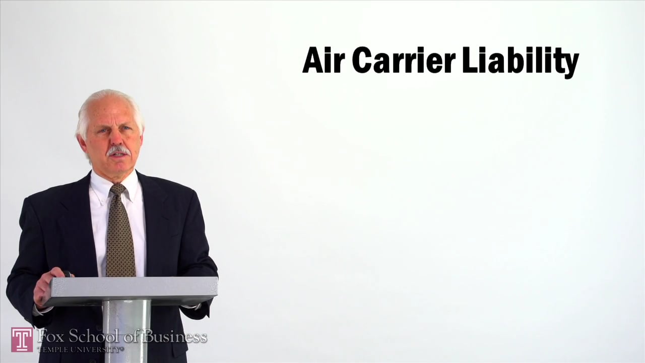 Login to view Air Carrier Liability