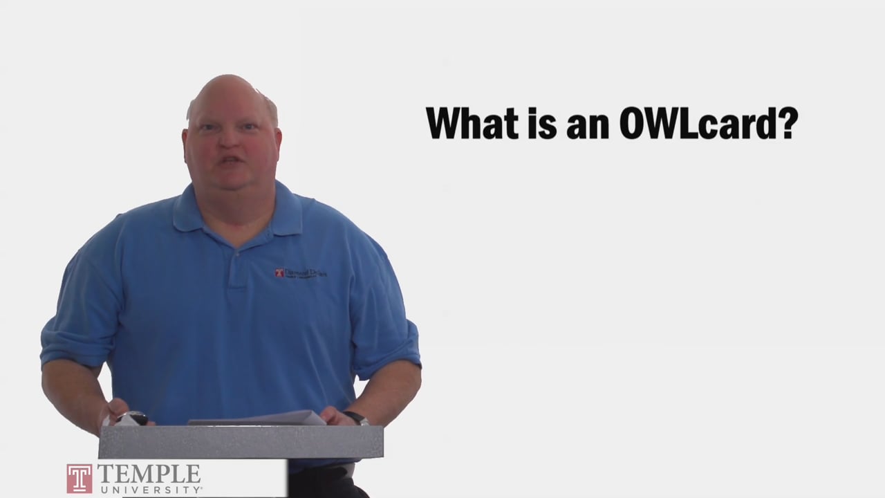 Login to view What is an OWLcard