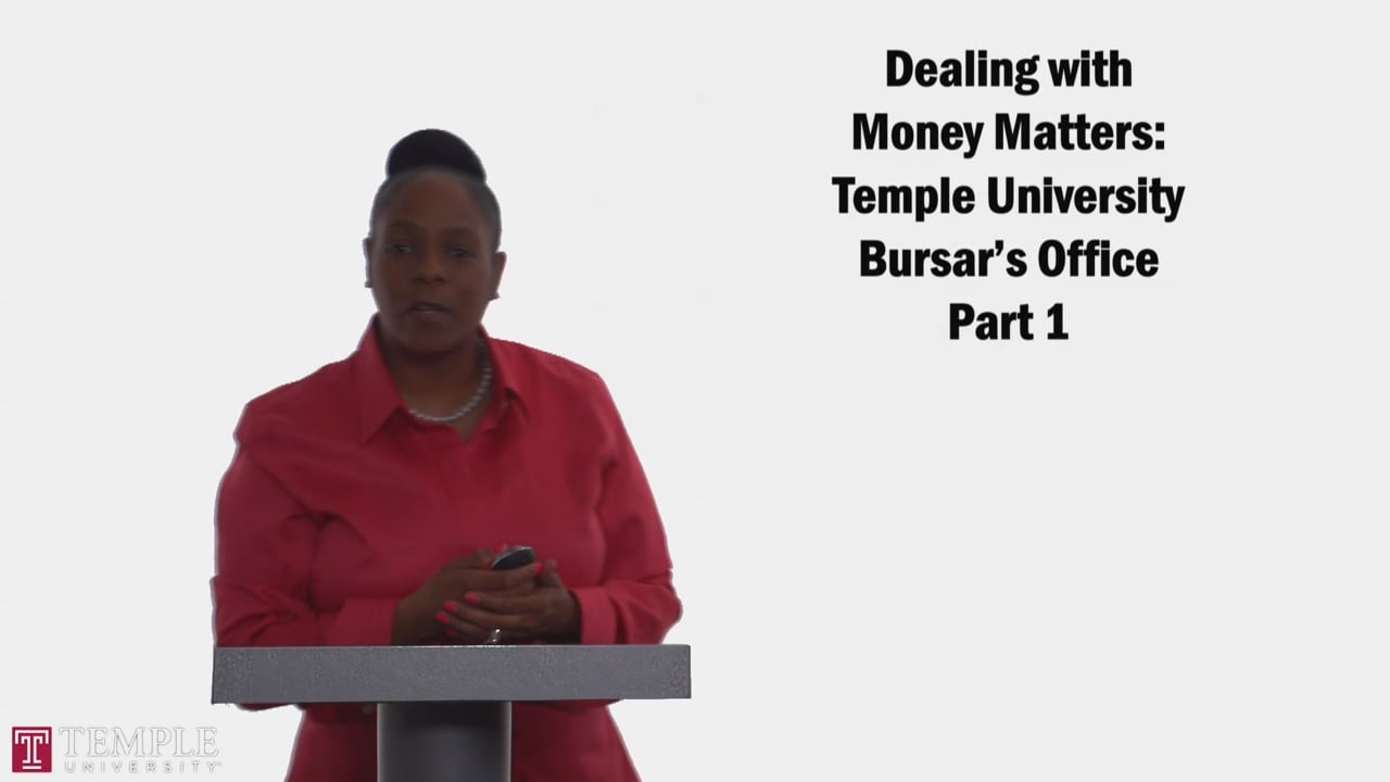 Login to view Bursars Office PT1: Role of the Bursars office and Tuition Calculator