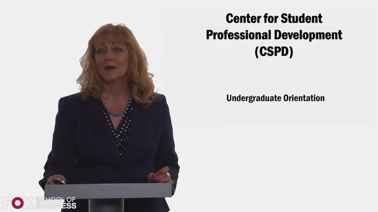 58702Center for Student Professional Development (CSPD)