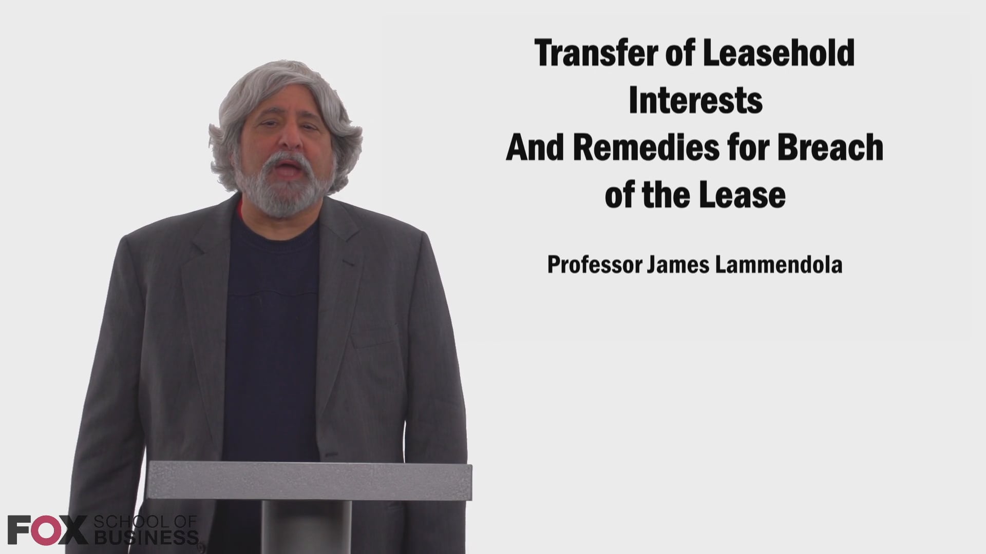 Transfer of Leasehold Interests and Remedies for Breach of the Lease