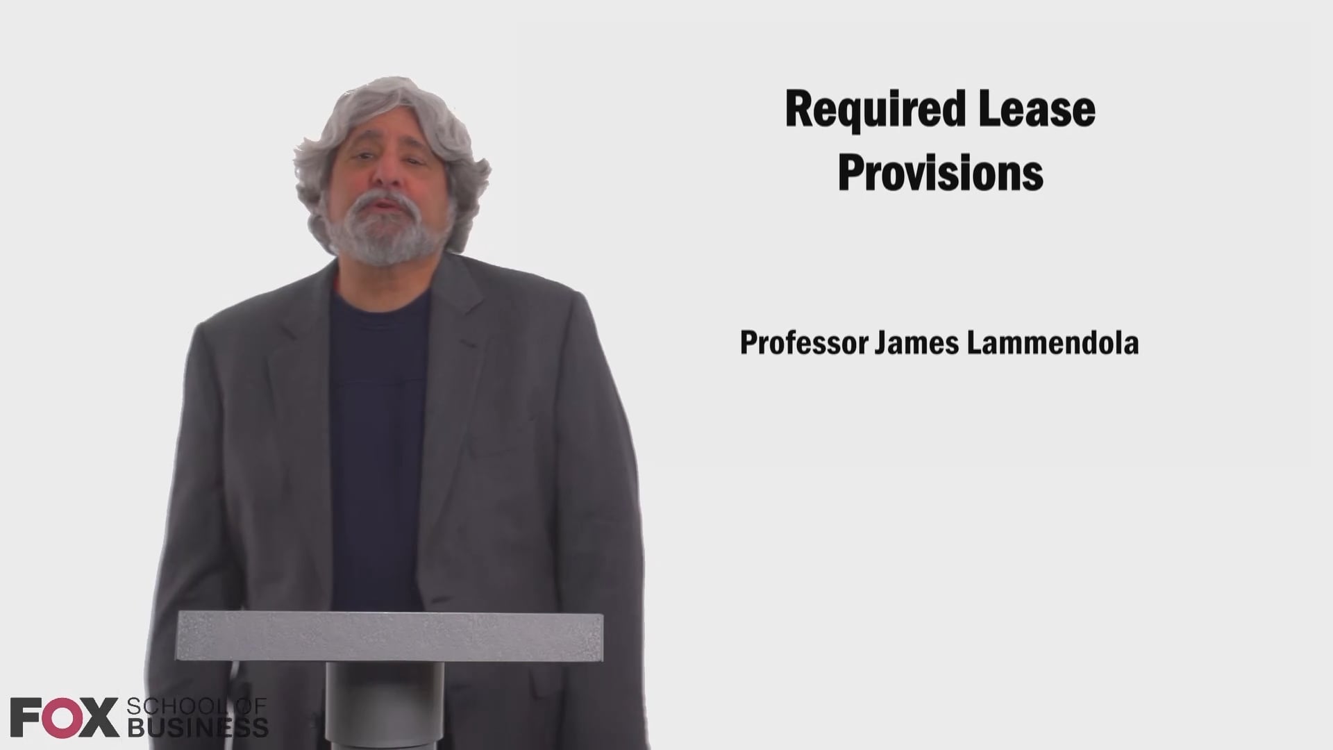 Login to view Required Lease Provisions