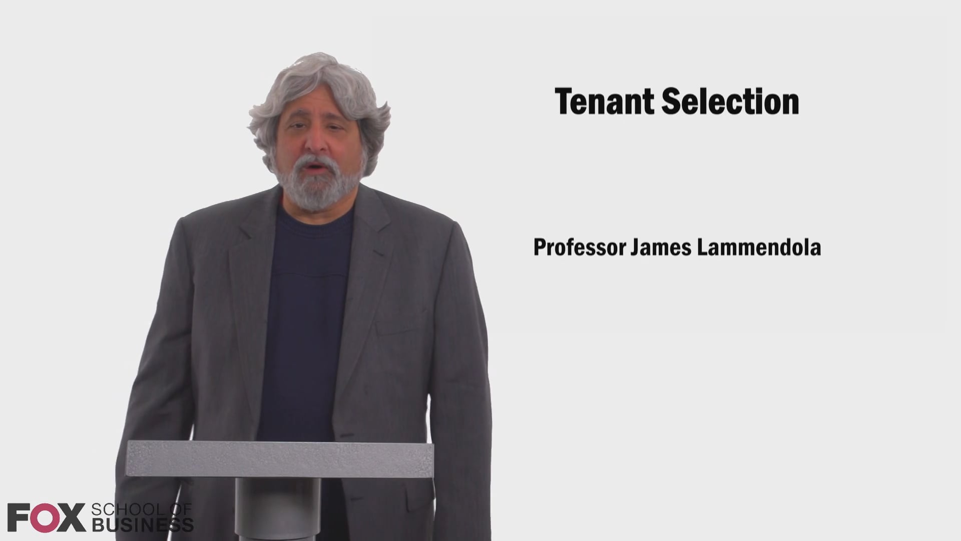 Tenant Selection