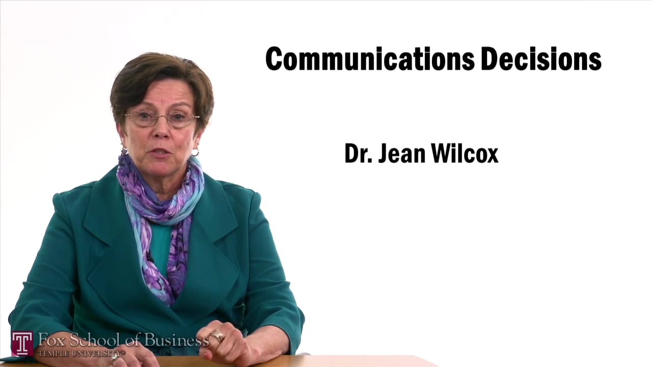 Login to view Communication Decisions Digital Media – Advertising Communication Styles