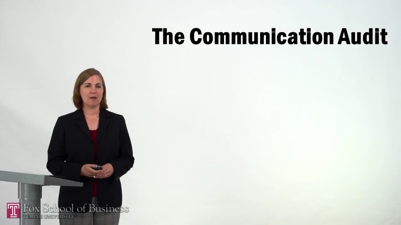 The Communication Audit