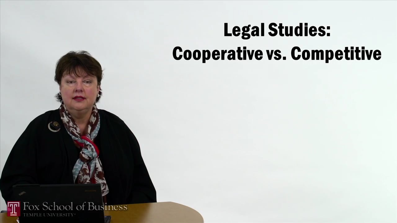 Legal Studies – Cooperative vs Competitive