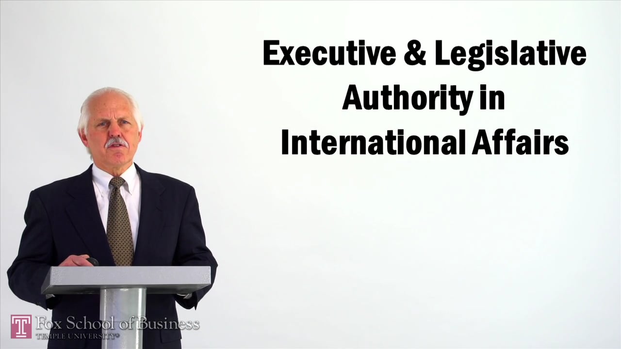 Login to view Executive and Legislative Authority in International Affairs