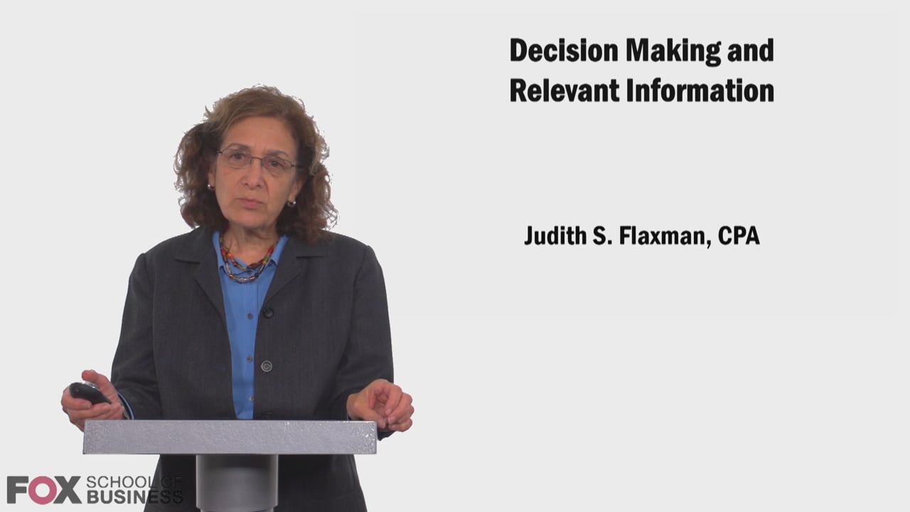 Login to view Decision Making and Relevant Information
