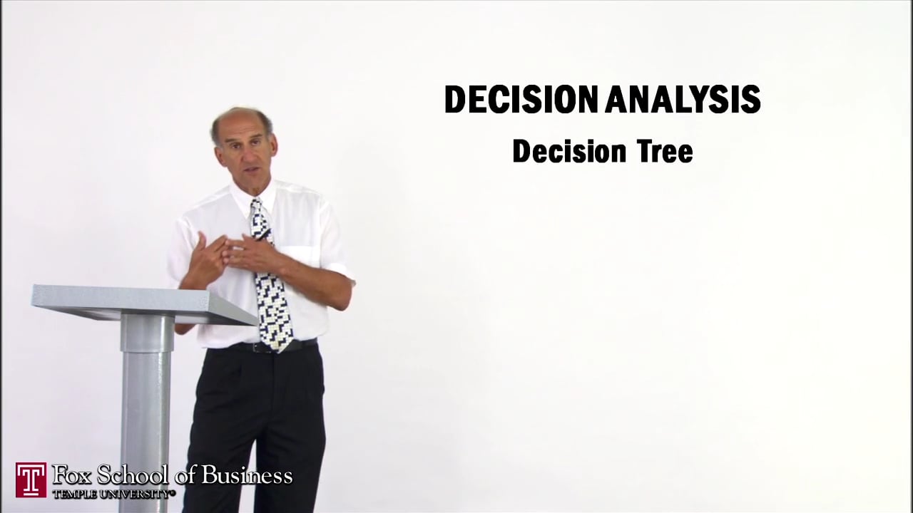 Login to view Decision Analysis III